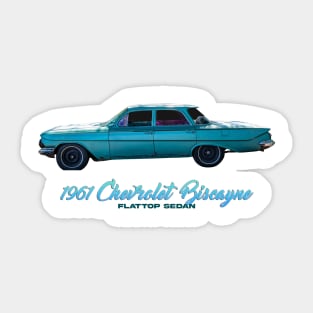 1961 Chevrolet Biscayne Flattop Sedan Sticker